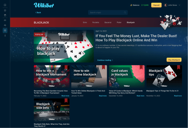 Wikibet screenshot 3